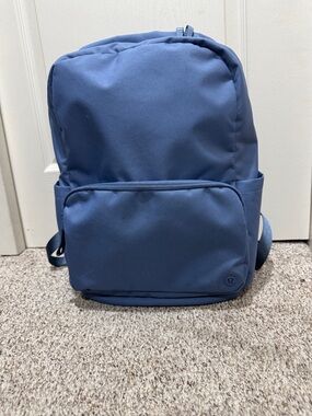 lululemon Everywhere Backpack 22L Tech Canvas Oil Blue
